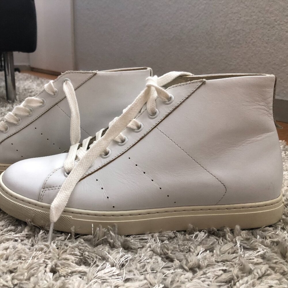 IRO Vacla High Top Sneakers In White